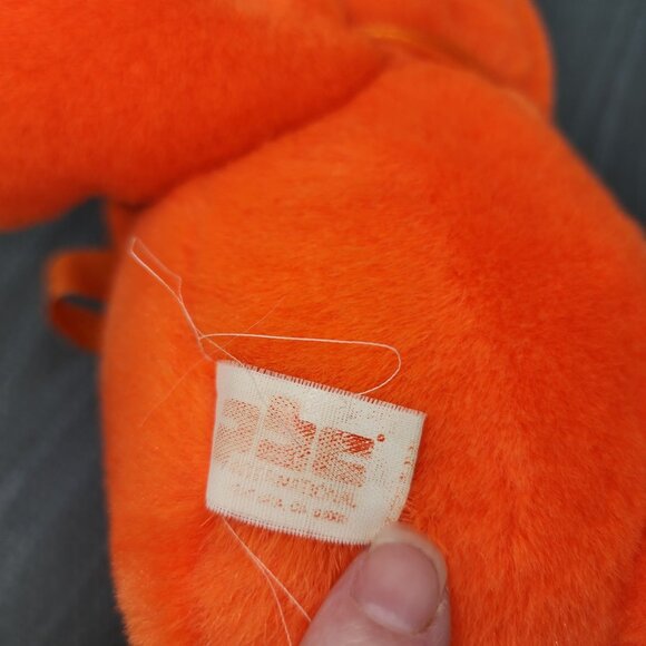 Rare HTF PBC International Tagalongs Orange 11" Crayon Bears Plush Stuffed Anima - Picture 5 of 9